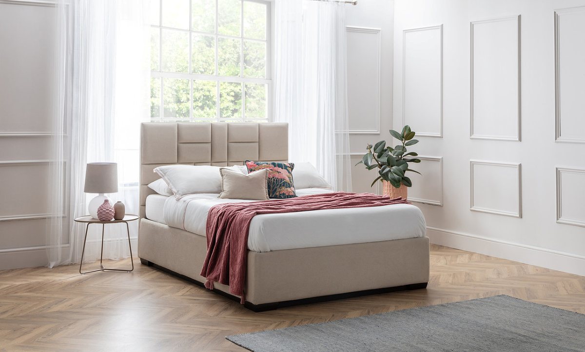 Furl's max storage bed with beautiful headboard
